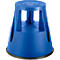 Verrijdbaar opstapje, 2 treden, PP, blauw