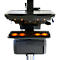 Verrijdbaar werkstation Ergotron StyleView® SV42-8302-2, beeldschermscharnier voor 1 beeldscherm tot 24', werkblad, toetsenbord-/muislade, geïntegreerde voeding