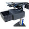 Verrijdbaar werkstation Ergotron StyleView® SV42-8302-2, beeldschermscharnier voor 1 beeldscherm tot 24', werkblad, toetsenbord-/muislade, geïntegreerde voeding