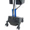 Verrijdbaar werkstation Ergotron StyleView® SV42-8302-2, beeldschermscharnier voor 1 beeldscherm tot 24', werkblad, toetsenbord-/muislade, geïntegreerde voeding
