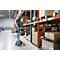 Verrijdbaar werkstation Ergotron StyleView® SV42-8302-2, beeldschermscharnier voor 1 beeldscherm tot 24', werkblad, toetsenbord-/muislade, geïntegreerde voeding