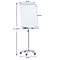 Verrijdbare flip-over Franken X-tra!Line, in hoogte verstelbaar, houder met snelsluiting, opbergbak, magnetisch bord met B 680 x H 1050 mm, 5 wielen