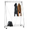 Verrijdbare garderoberek, B 1100 x D 510 x H 1680 mm, chroom