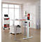 Verrijdbare lade BEXXSTAR, 1 afsluitbare lade voor keukengerei &amp; 3 laden, B 430 x D 600 x H 600 mm, wit