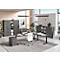 Verrijdbare lade Porto, 4 laden incl. opbergvak en 1 afsluitbare lade, B 420 x D 600 x H 630 mm, grafiet