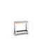 Verrijdbare werkbank Bott verso, multiplexplaat, 1 legbord, met traverse-set, B 1000 x D 600 x H 930 mm, RAL 7035 Lichtgrijs
