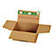 Versandkartons Grünmarie®, 165 x 135 x 80 mm, ideal für Päckchen Größe S, Automatikboden, bis 20 kg, 100 % recycelbar, FSC®-Wellpappe, braun, 20 Stück