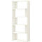 Verstelbare open kast TEMPIO, van hout, uittrekbaar, 5 OH, B 1000-1500 x D 330 x H 2130 mm, wit