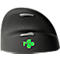 Verticale muis R-Go HE Break, ergonomisch, voor rechtshandigen, 400-2400 dpi, 5 knoppen &amp; scrollwiel, LED-pauze-indicator, Bluetooth, maat M, zwart