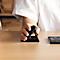 Verticale muis R-Go Twister, ergonomisch, ambidexter, 400-2400 dpi, 2 knoppen &amp; scrollwiel, LED-pauze-indicator, Bluetooth/USB, zwart