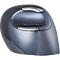 Vertikalmaus BakkerElkhuizen Evoluent D wireless, ergonomisch, USB, 5 Tasten inkl. Scrollrad, verchromt