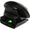 Vertikalmaus R-Go Twister, ergonomisch, beidhändig, 400-2400 dpi, 2 Tasten & Scrollrad, LED-Pausenanzeige, Bluetooth/USB, schwarz