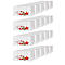 Verzenddozen Kerstman - L 306 x B 221 x H 150 mm - wit en bruin - 20 stuks