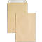 Verzendenveloppen, zonder venster, klevend, 90 g/m², C5, 500 st., bruin