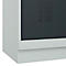 Vestiaire C+P Evolo Plus, 2 compartiments, largeur de compartiment 400 mm, avec socle, charnières à droite, L 800 x P 500 x H 1950 mm, cylindre, gris clair/gris anthracite