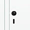 Vestiaire C+P Evolo Plus, 2 compartiments, largeur des compartiments 400 mm, avec banc encastré, L 800 x P 815 x H 2120 mm, verrou rotatif, blanc signalisation/blanc trafic