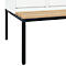 Vestiaire C+P Evolo Plus, 2 compartiments, largeur des compartiments 400 mm, avec banc encastré, L 800 x P 815 x H 2120 mm, verrou rotatif, blanc signalisation/blanc trafic