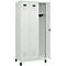 Vestiaire C+P Evolo Plus, 3 compartiments, charnières à droite, serrure à cylindre, L 900 x P 500 x H 1950 mm, gris clair/gris clair