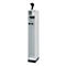 Vestiaire de pompiers C+P Evolo, modèle PRAKTUS, 1 compartiment, H 1950 x L 300 x P 500 mm, socle, gris clair RAL 7035