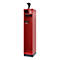 Vestiaire de pompiers C+P Evolo, modèle PRAKTUS, 1 compartiment, H 1950 x L 400 x P 500 mm, socle, rouge feu RAL 3000