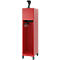 Vestiaire de pompiers C+P Evolo, modèle YOUNGSTER, 1 compartiment, H 1630 x L 400 x P 500 mm, pieds, rouge feu RAL 3000