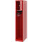 Vestiaire de pompiers C+P Evolo Youngster, 1 compartiment, sans porte-casque, patins de sol, L 300 x P 500 x H 1530 mm, RAL 3000 rouge feu