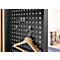 Vestiaire ORDO Flex - rayonnage emboîtable - acier - modulaire - l. 1060 x P 535 x H 2000 mm - charge admissible 1200 kg - noir profond RAL 9005