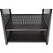 Vestiaire ORDO Flex - rayonnage emboîtable - acier - modulaire - l. 1060 x P 535 x H 2000 mm - charge admissible 1200 kg - noir profond RAL 9005