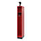 Vestiaire pompiers C+P Evolo EXPERT, 1 compartiment, avec socle, L 300 x P 500 x H 1950 mm, RAL 3000 rouge feu/RAL 7016 gris anthracite