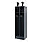 Vestiaire pompiers C+P Evolo EXPERT, 2 compartiments, avec socle, L 600 x P 500 x H 1950 mm, RAL 7016 gris anthracite/RAL 7016 gris anthracite