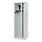 Vestiaire pompiers C+P Evolo Kombi, 2 compartiments pour 1 personne, avec porte-casque, patins de sol, L 600 x P 500 x H 1850 mm, gris clair RAL 7035