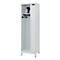 Vestiaire pompiers C+P Evolo Kombi, 2 compartiments pour 1 personne, avec porte-casque, pieds, L 600 x P 500 x H 1950 mm, gris clair RAL 7035