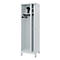 Vestiaire pompiers C+P Evolo Kombi, 2 compartiments pour 1 personne, avec porte-casque, pieds, L 600 x P 500 x H 1950 mm, gris clair RAL 7035