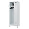 Vestiaire pompiers C+P Evolo Kombi, 2 compartiments pour 1 personne, avec porte-casque, pieds, L 700 x P 500 x H 1950 mm, gris clair RAL 7035
