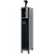Vestiaire pompiers C+P Evolo, modèle YOUNGSTER, 1 compartiment, H 1630 x L 300 x P 500 mm, pieds, gris anthracite RAL 7016