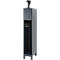 Vestiaire pompiers C+P Evolo, modèle YOUNGSTER, 1 compartiment, H 1630 x L 300 x P 500 mm, pieds, gris anthracite RAL 7016