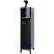 Vestiaire pompiers C+P Evolo, modèle YOUNGSTER, 1 compartiment, H 1630 x L 400 x P 500 mm, pieds, gris anthracite RAL 7016