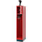 Vestiaire pompiers C+P Evolo Youngster, 1 compartiment, avec porte-casque, avec socle, L 300 x P 500 x H 1630 mm, RAL 3000 rouge feu/RAL 7016 gris anthracite