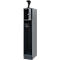 Vestiaire pompiers C+P Evolo Youngster, 1 compartiment, avec porte-casque, avec socle, L 300 x P 500 x H 1630 mm, RAL 7016 gris anthracite