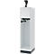 Vestiaire pompiers C+P Evolo Youngster, 1 compartiment, avec porte-casque, avec socle, L 400 x P 500 x H 1630 mm, RAL 7035 gris clair/RAL 7016 gris anthracite