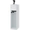 Vestiaire pompiers C+P Evolo Youngster, 1 compartiment, avec porte-casque, patins de sol, L 400 x P 500 x H 1530 mm, RAL 7035 gris clair