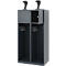 Vestiaire pompiers C+P Evolo Youngster, 2 compartiments, avec porte-casque, patins de sol, L 800 x P 500 x H 1530 mm, RAL 7016 gris anthracite