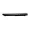 Schwarzes Laptop-Seitenprofil mit Anschlüssen: USB-C, USB, HDMI.