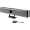 Videobar Barco ClickShare Bar Pro, für mittelgroße Räume, 3840 x 2160 px, 2 x 10 W, USB/LAN/WLAN, mit 2 ClickShare Buttons, schwarz