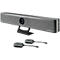 Videobar Barco ClickShare Bar Pro, für mittelgroße Räume, 3840 x 2160 px, 2 x 10 W, USB/LAN/WLAN, mit 2 ClickShare Buttons, schwarz