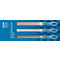 Vijlenset L.200mm snede 1 2K-Ergo PFERD