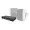 Vision AV-1900+SP-1800 - Lautsprecher - für PA-System - Bluetooth - 50 Watt - dreiweg