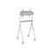 Vision VFM-F10 - Wagen - für Flachbildschirm - Stahl - Off-White - Bildschirmgröße: 127-139.7 cm (50'-55')