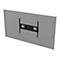 Vision VFM-W8X6 - Heavy Duty - Klammer - für Media Player / LCD-Display - kaltgewalzter Stahl - Schwarz