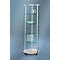 Vitrine de présentation verticale Forum R55, rond, ø 550 x H 1720 mm